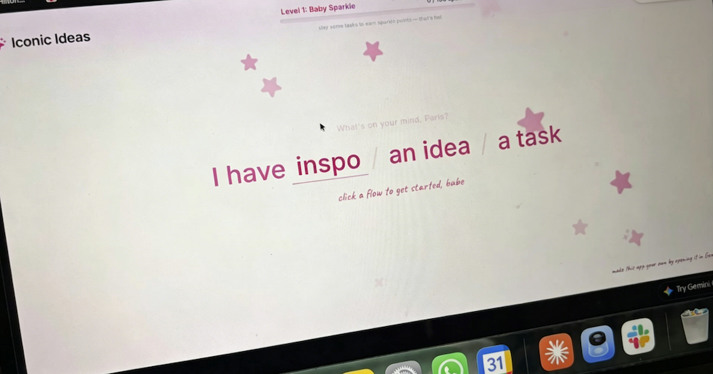 一行代码没写，她用谷歌AI工具给自己做了个灵感管理App